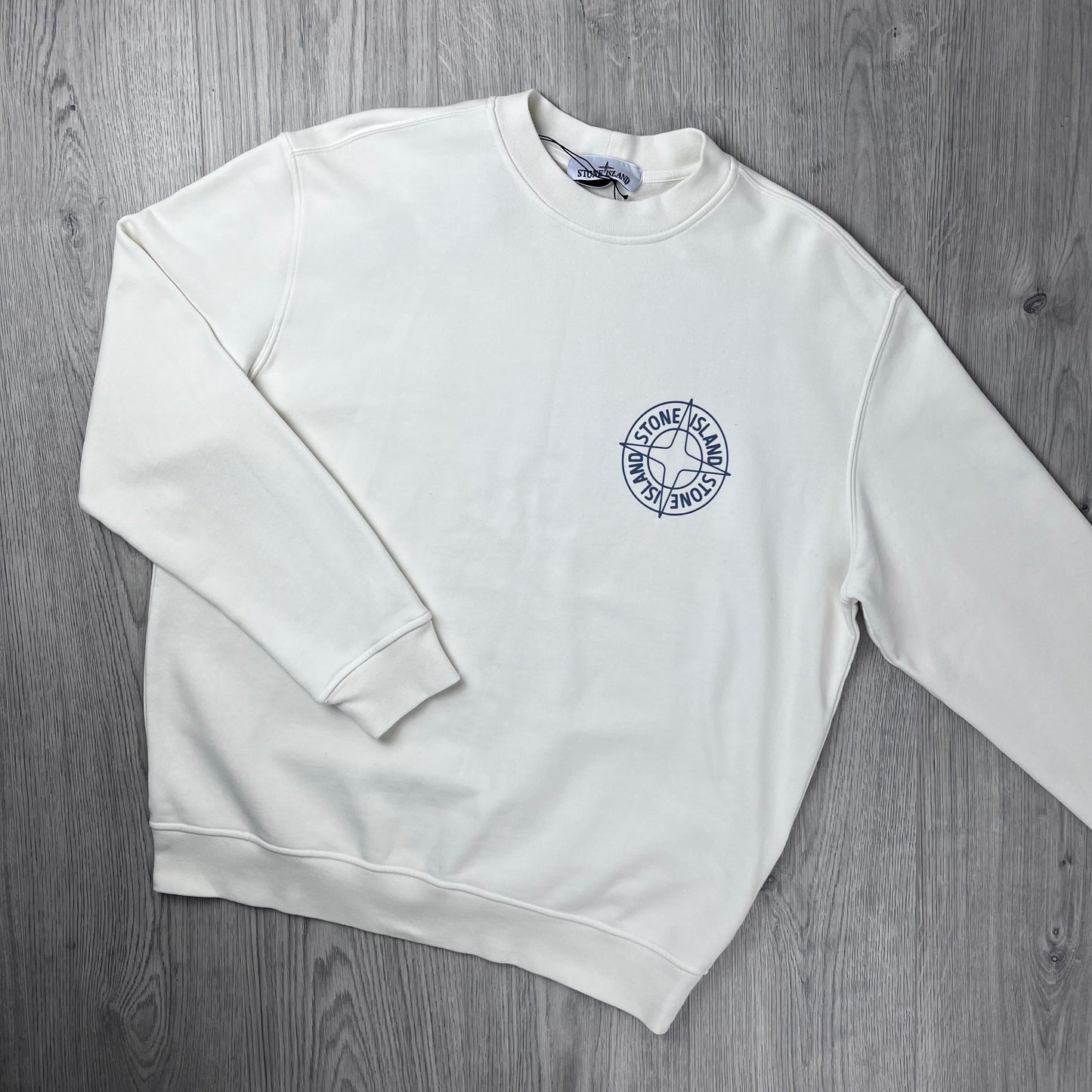Stone Island Printed Sweatshirt - Ivory