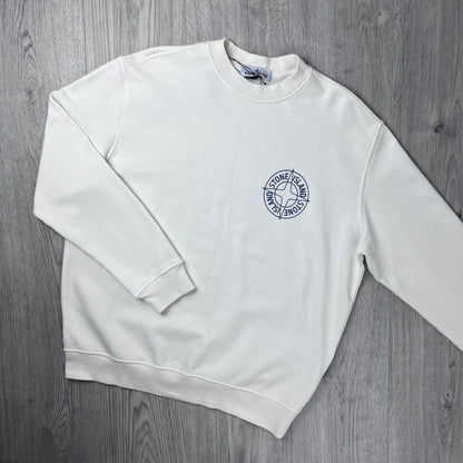 Stone Island Printed Sweatshirt - Ivory