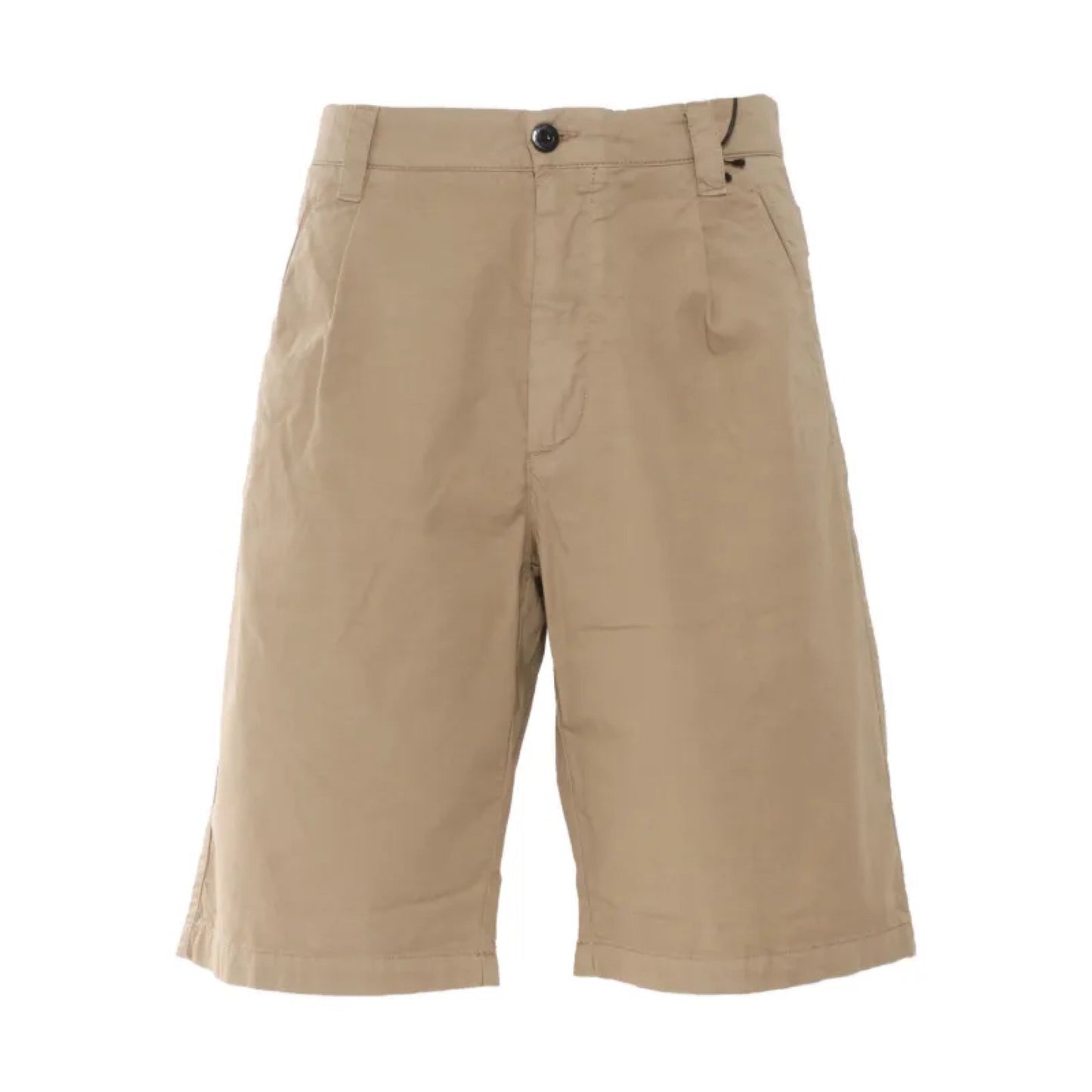 Cp Company 277A Gabardine Bermuda Pocket Patch Logo Shorts In Tree House with Certilogo