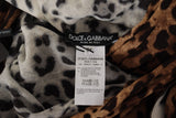 Load image into Gallery viewer, Dolce &amp; Gabbana Brown Leopard Wrap A-line Maxi Viscose Dress