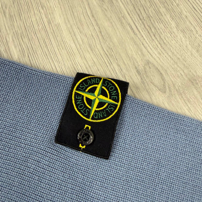 Stone Island Knit Cardigan - Dark Blue