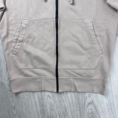 Stone Island Zip Hoodie - Desert