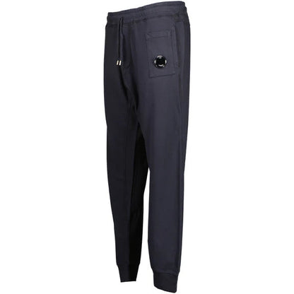Cp Company 133A Light Fleece High Lens Joggers In Navy