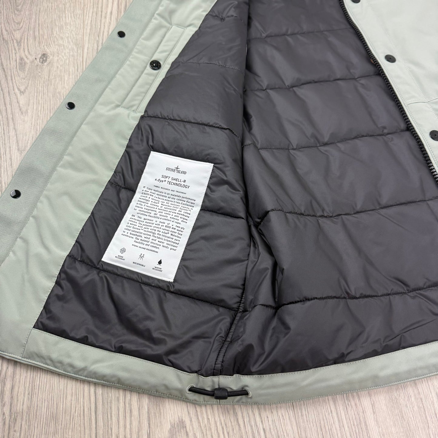 Stone Island Shell-R Gilet - Sage