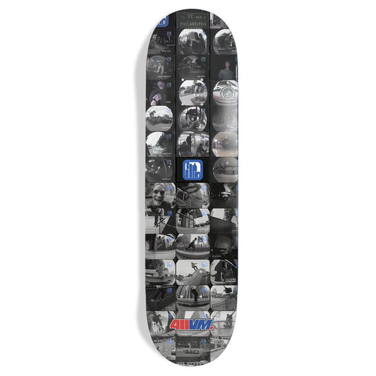 411VM Skateboard Deck Metrospective Frame Grab 8.25" x 32"
