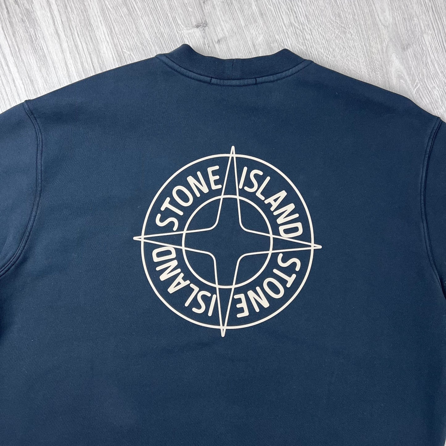 Stone Island Printed Sweatshirt - Navy