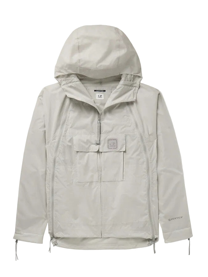 Cp Company 005A Metropolis Pertex Bloom Jacket In Limestone