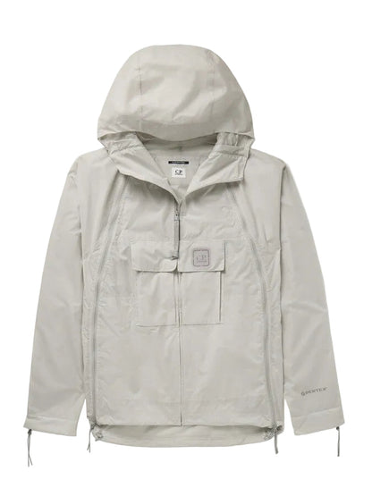 Cp Company 005A Metropolis Pertex Bloom Jacket In Limestone