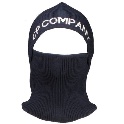 Cp Company Knitted Big Logo Balaclava Navy