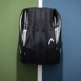 Load image into Gallery viewer, Head Tour XL Tennis Racquet Bag Black White