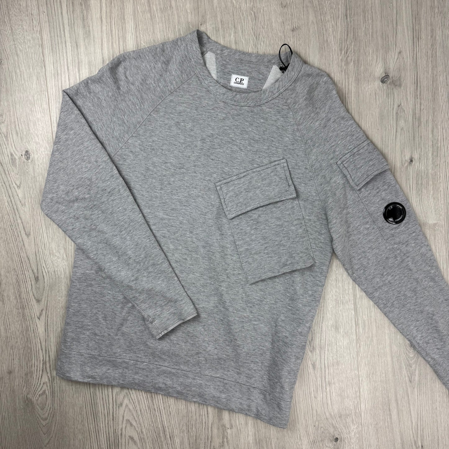 CP Company Light Fleece Sweatshirt - Grey Melange