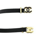 Load image into Gallery viewer, Chanel Chain Belt Black Gdhardware Aaa436 Coco Mark 70 28