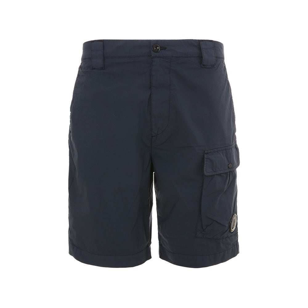 Cp Company 111A 50 Fili Lens Cargo Shorts In India Ink