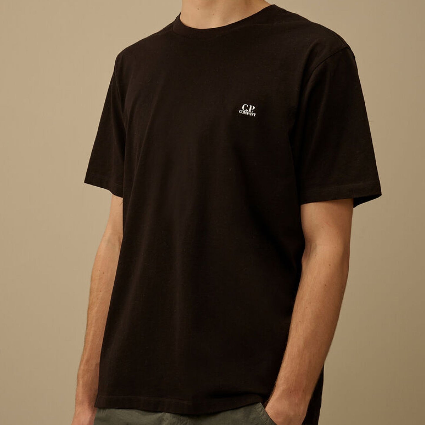 Cp Company 030A Goggle Print T-Shirt In Black
