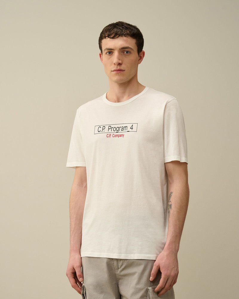Cp Company 307A T-Shirt In White