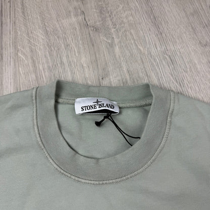 Stone Island Dyed Sweatshirt - Sage