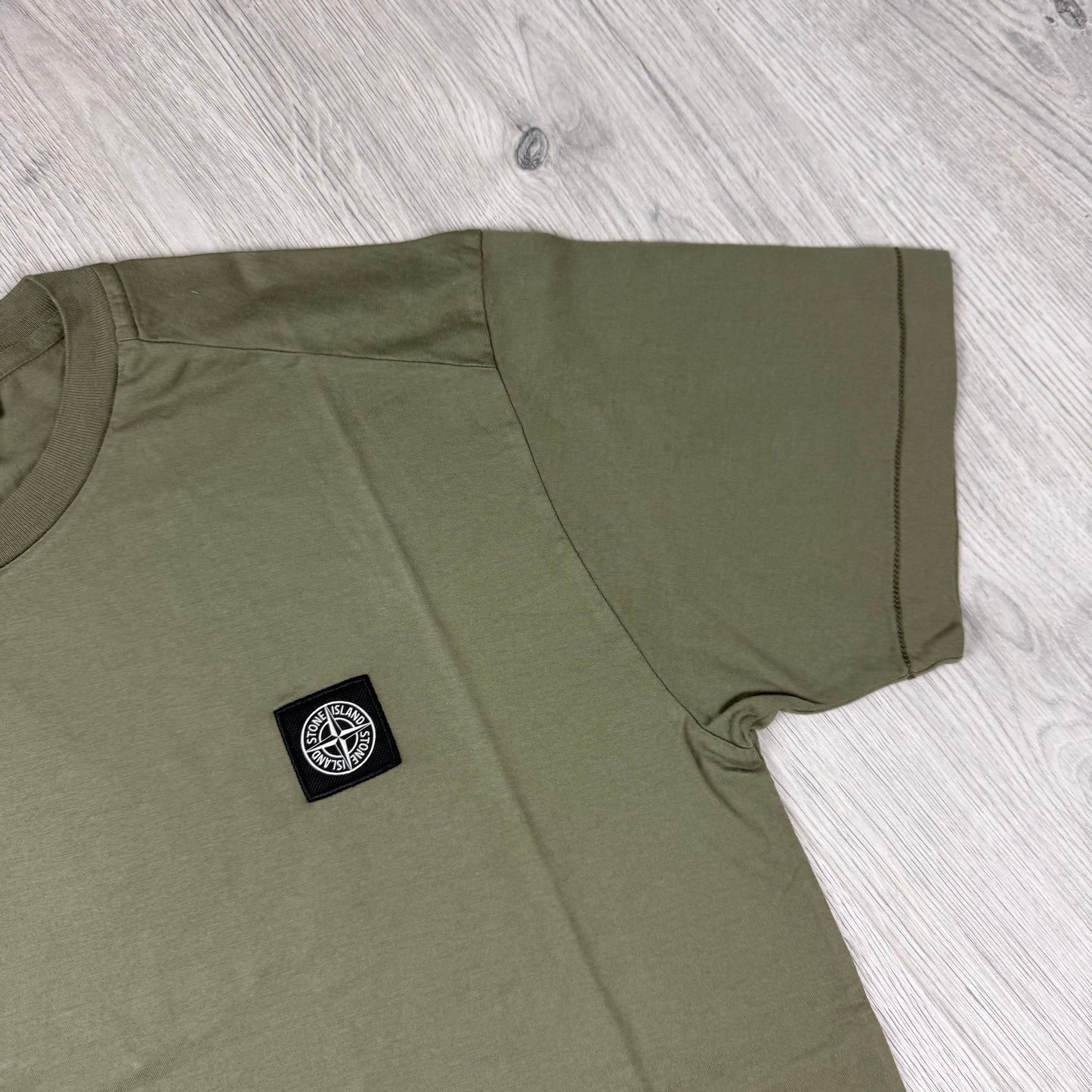 Stone Island Patch T-Shirt - Military