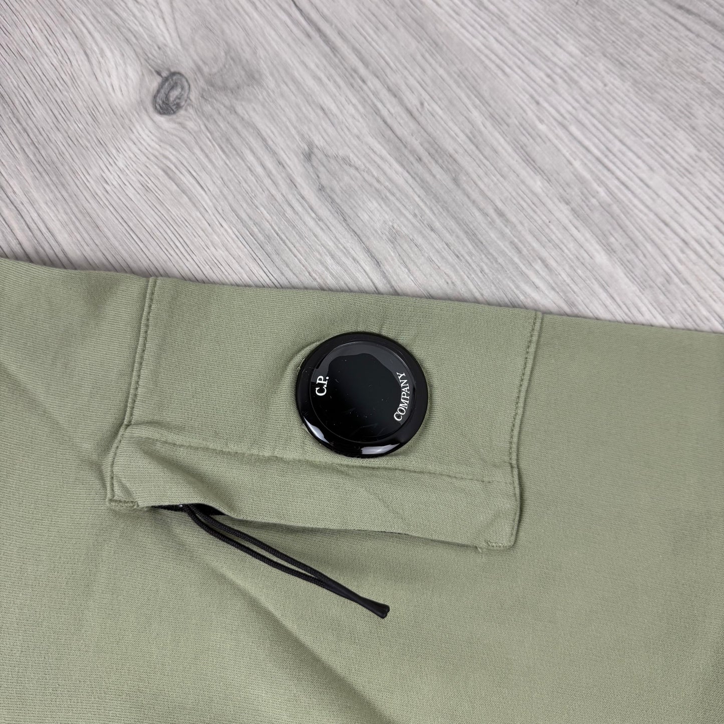 CP Company Light Fleece Sweatshirt - Moss Gray