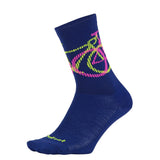 Load image into Gallery viewer, Defeet Aireator 6" Crew Blinds Socks - Navy