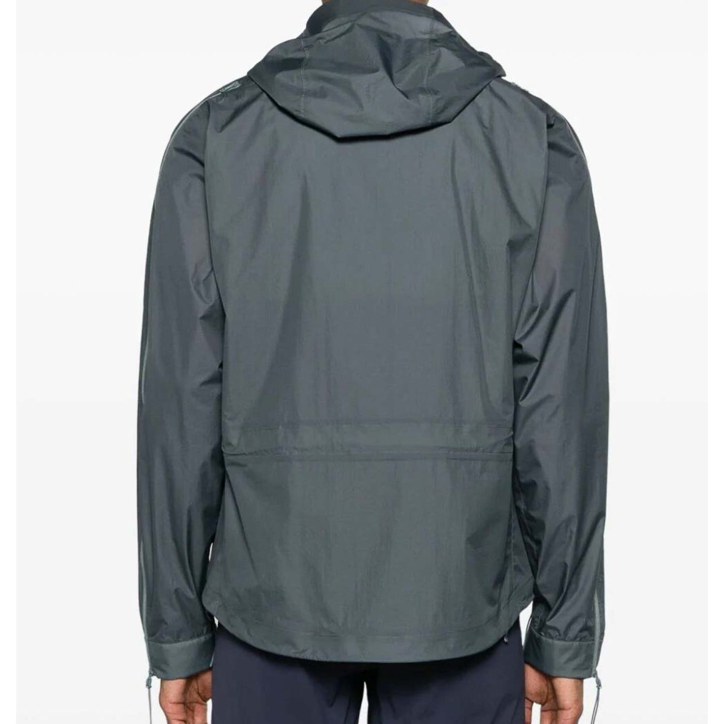 Cp Company Metropolis Nylon Pertex Lightweight Hooded Jacket in Turbulence Grey
