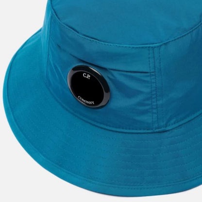 Cp Company Chrome-R Lens Bucket Hat in Ink Blue