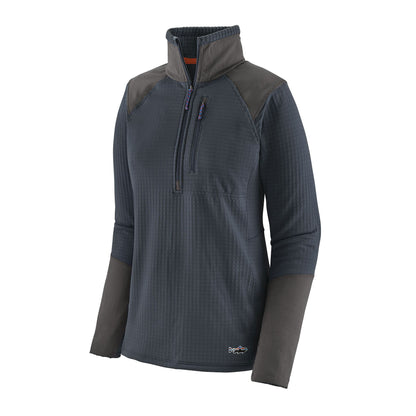 Patagonia W's L/S R1 Fitz Roy 1/4 Zip