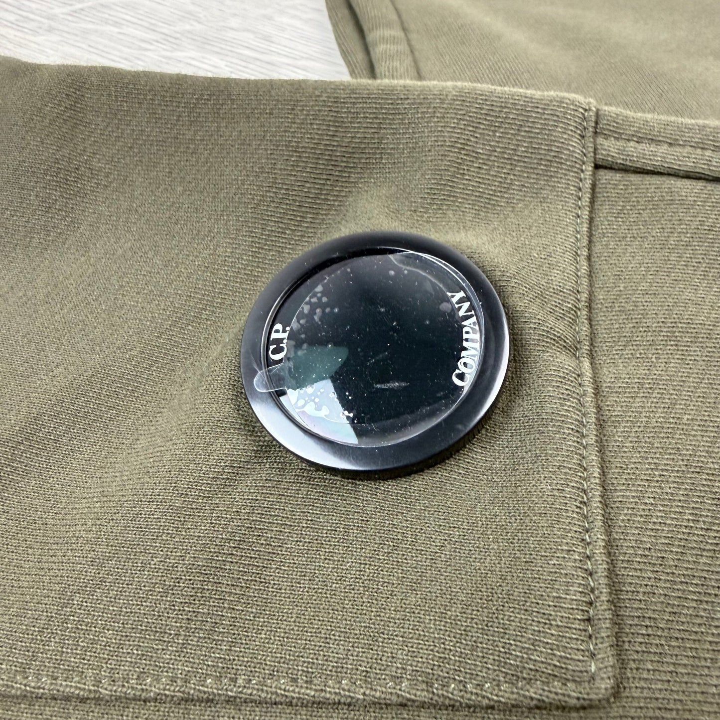 CP Company Raised Fleece Sweatpants - Khaki