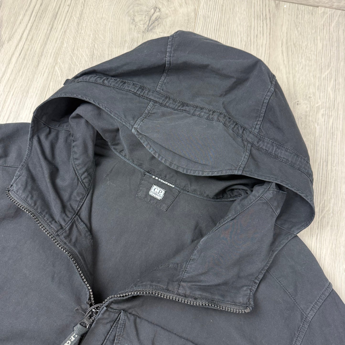 CP Company Hooded Overshirt - Black