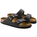 Load image into Gallery viewer, Unisex Arizona Oiled Leather Black Regular/Wide