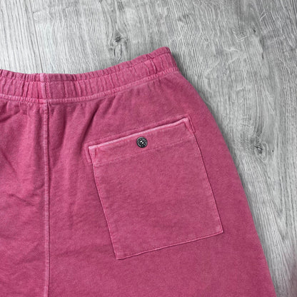 Stone Island Dyed Jersey Shorts - Oleander