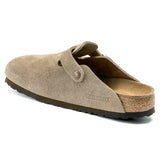 Load image into Gallery viewer, Unisex Boston Soft Footbed Suede Leather Taupe Medium/Narrow