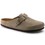Load image into Gallery viewer, Unisex Boston Soft Footbed Suede Leather Taup Regular/Wide