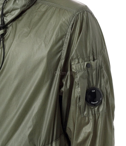 Cp Company Cs II Lens Hooded Jacket In Agave Green