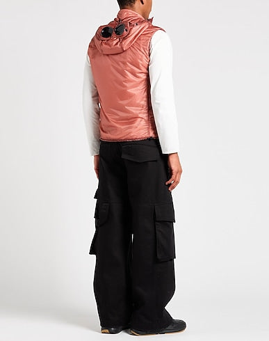 Cp Company 032A Nada Shell Primaloft Goggle Gilet In Canyon Clay