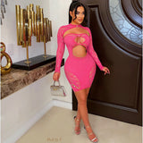 Load image into Gallery viewer, Liz mini dress (Pink)