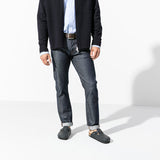 Load image into Gallery viewer, Unisex Boston Oiled Leather Black Regular/Wide