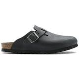 Load image into Gallery viewer, Unisex Boston Oiled Leather Black Regular/Wide