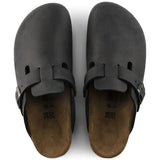 Load image into Gallery viewer, Unisex Boston Oiled Leather Black Regular/Wide