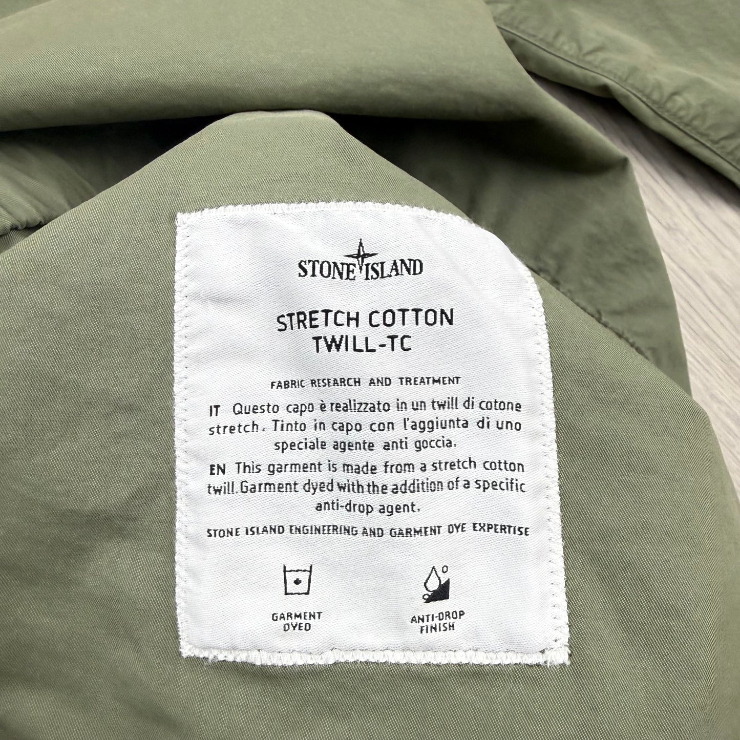 Stone Island Supima Jacket - Military