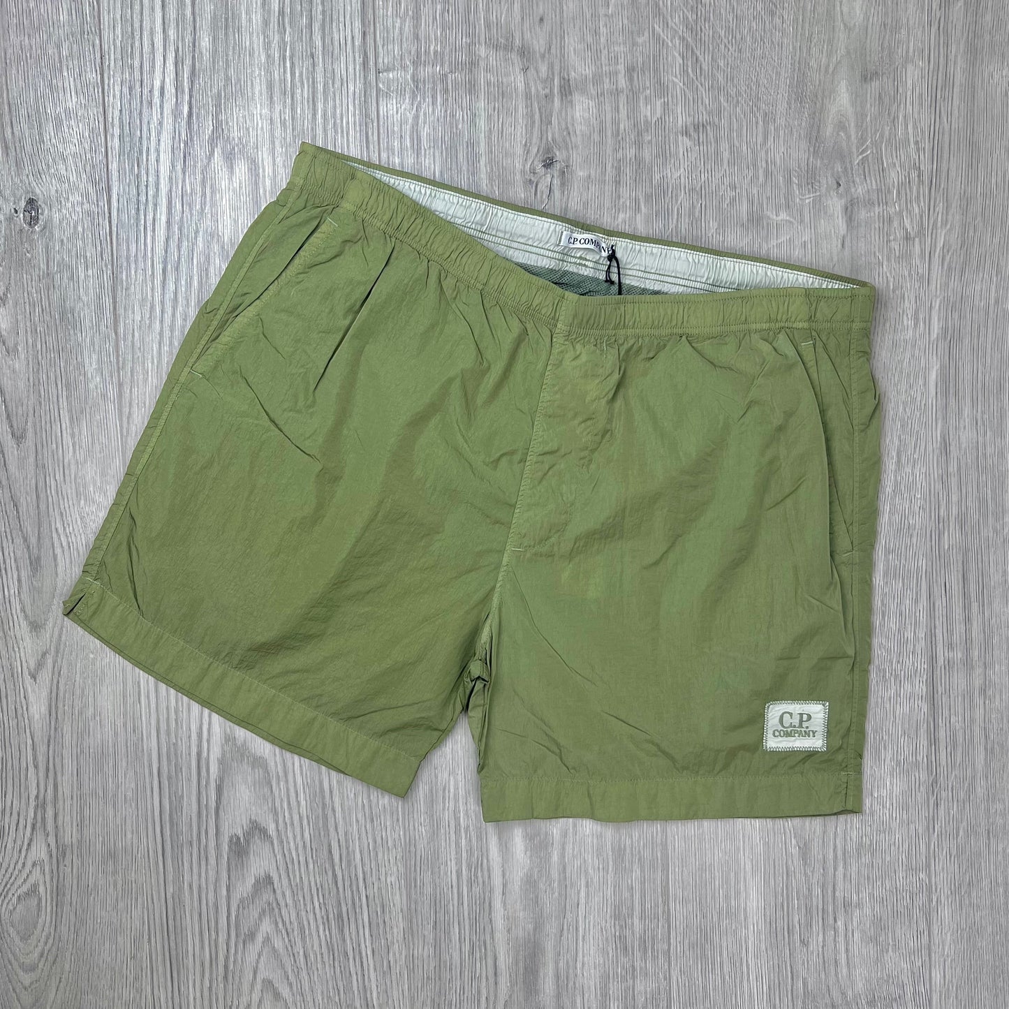 CP Company Chrome Swim Shorts - Moss Gray