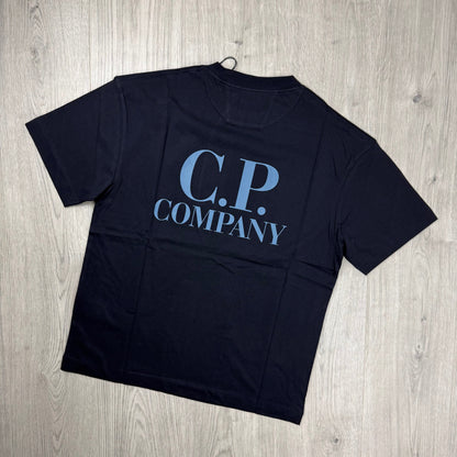 CP Company Printed T-Shirt - Navy