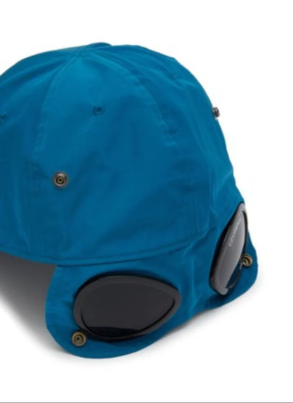 Cp Company Chrome-R Goggle Cap Ink Blue