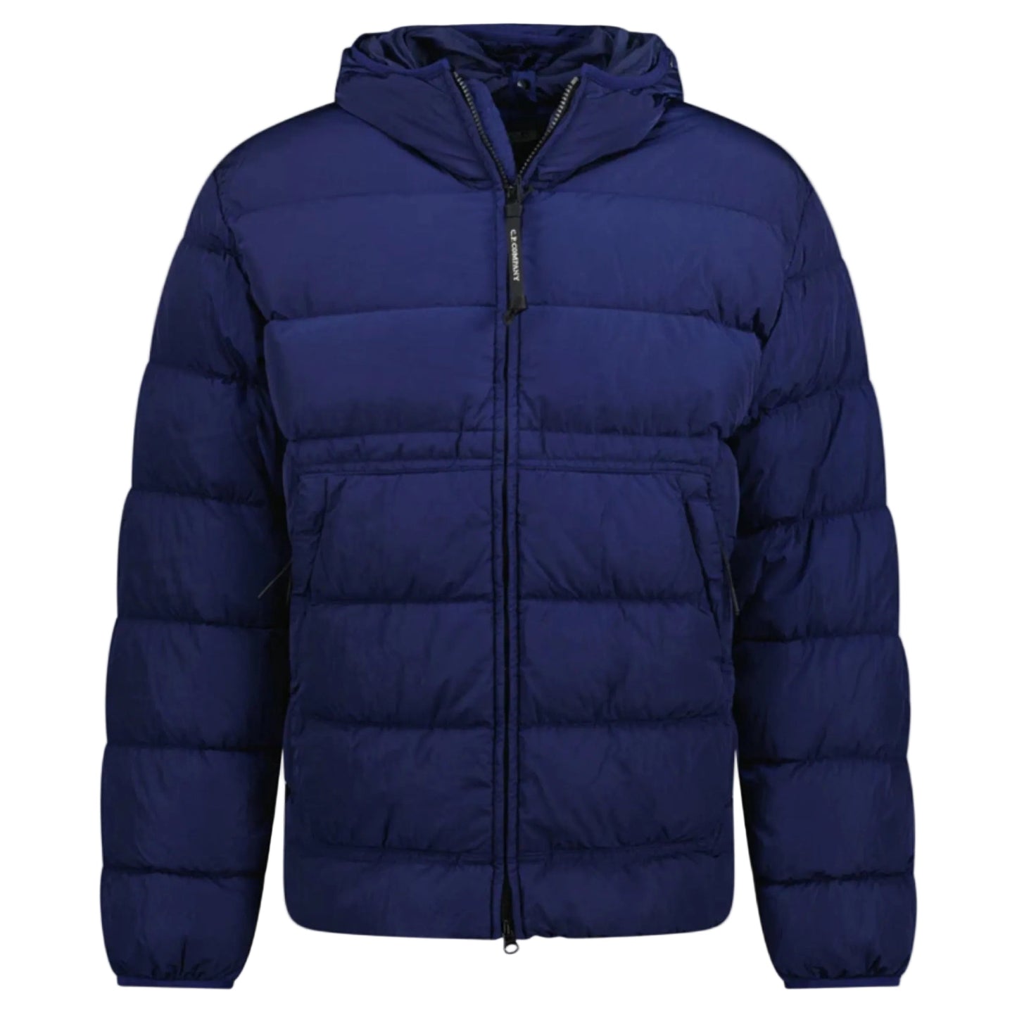 Cp Company Chrome-R Goggle Down Jacket In Estate Blue