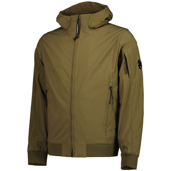 Cp Company 002A Shell-R Lens Jacket In Ivy Green
