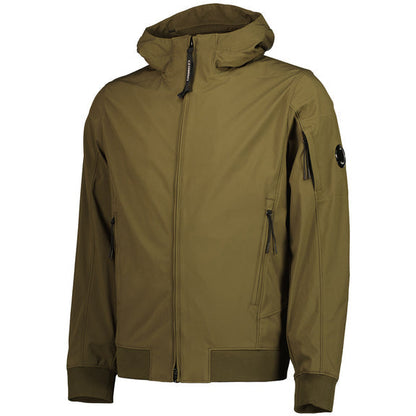 Cp Company 002A Shell-R Lens Jacket In Ivy Green