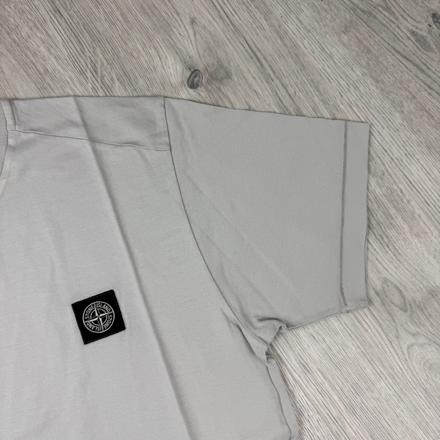 Stone Island Patch T-Shirt - Pearl Grey