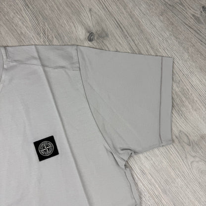 Stone Island Patch T-Shirt - Pearl Grey