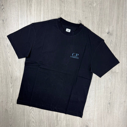 CP Company Printed T-Shirt - Navy