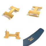 Load image into Gallery viewer, Hermes Belt H Constance Mini Leather Red And Navy