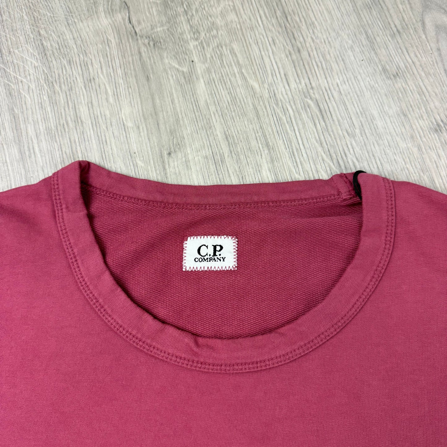 CP Company Light Fleece Sweatshirt - Red Bud